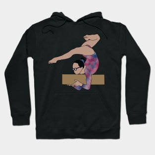 Morgan Hurd Gymnastics Drawing Hoodie